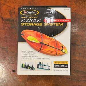 Cargo Wall Mount Kayak Storage System